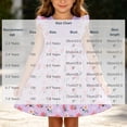 thumbnail image 4 of Bxsruta Girls Floral Print Sleeveless Casual Dress with Ruffle Shoulder Detail Soft Cotton Daily Wear for Toddler and Preschool Kids Outdoor Play Family Gatherings Summer Comfortable, 4 of 8