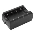 thumbnail image 1 of 8 Slot Battery , Rechargeable Batteries  Charging Indicator Fast Double Sided Portable  For 16360 For 16340, 1 of 8