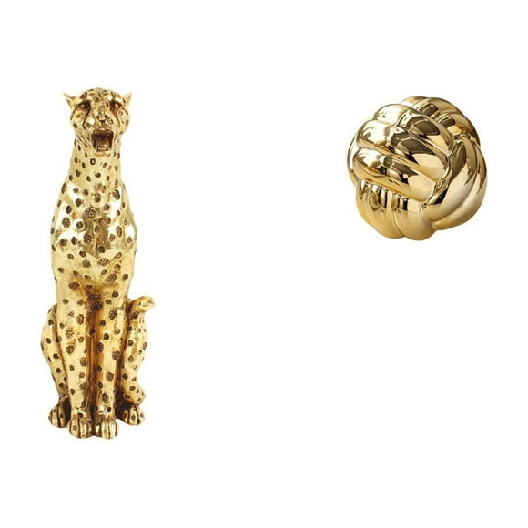 Elegante escultura de bola de hilo con nudo de , figura de animal única, centro de mesa decorativo para oficina, hogar, sala de estar, adorno