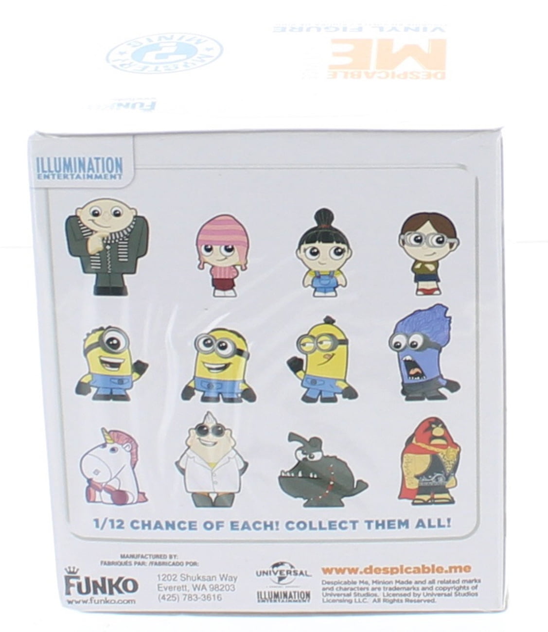 MyMoji – Cattivissimo Me Minions – Set di 4 ciechi in vinile – 24 da
