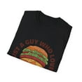 thumbnail image 4 of Funny Guy Who Loves Burgers Graphich Novelty Tee, 4 of 4