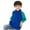 Blue, variant on AJZIOJIRO Boys Winter Coat Thicked Winter Jacket & Outerwear Fashion Color Blocking Zipper Shaker Jacket for Toddler Kids