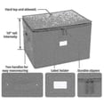 thumbnail image 5 of Wine Glass Storage Holds 12 Wine Glasses Or Wine Foldable Storage Box Can Also Be Used For Clothing Shlm Edition 0927, 5 of 5