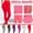 Rouge 1, variante sur Fartey Legging Taille Haute pour Femmes, Contrôle du Ventre, Pantalon Rehausseur, Doux et Extensible, Couleur Unie, Pantalon de Yoga, Entraînement, Course, Décontracté, Legging Rouge m