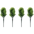 thumbnail image 2 of 4 piezas de tallos de plantas artificiales para decoración del hogar, arreglos florales de mesa, modelo de césped artificial, 2 of 6