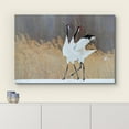 thumbnail image 3 of wall26 Canvas Print Wall Art Winter Countryside Farm Sandhill Crane Bird Nature Animals Photography Realism Rustic Scenic Landscape Wilderness Zen Colorful for Living Room, Bedroom, Office - 32", 3 of 5