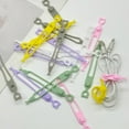 thumbnail image 4 of DJN Maison & Jardin Organisateur en Silicone à Fermeture Éclair avec Sangle Colorée Élastique pour Rangement à Domicile, 4 of 5