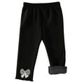 thumbnail image 7 of SGFCWSX Girls Thermal Pants Cute Bowknot Elastic Waist Legging Pants Corduroy Winter Soft Leggings Black Size 18 Months, 7 of 7