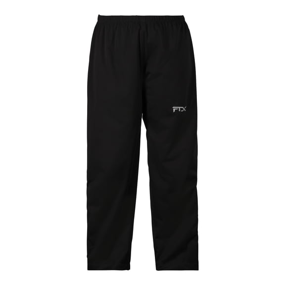 Frogg Toggs Women's FTX Lite Rain Pants, 10,000 MVTR Breathable Waterproof Pants with Elastic Waist Drawstring, Black, 2XL
