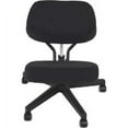 thumbnail image 2 of F1445-BK Solace Plus Ergonomic Height Adjustment Kneeling Chair Seating - Black, 2 of 3