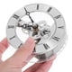 thumbnail image 3 of Inserto de reloj esqueleto transparente para reparación de relojes de pared, reemplazo de reloj de cuarzo redondo con números romanos de 86 mm, 3 of 7