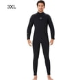 thumbnail image 2 of Traje de húmedo Traje de cuerpo completo para hombres y mujeres Actividades deportivas de agua de una pieza en agua fría para snorkeling Surfing Spearfishing Man / Negro 3XL Advancent OD017131-06, 2 of 7