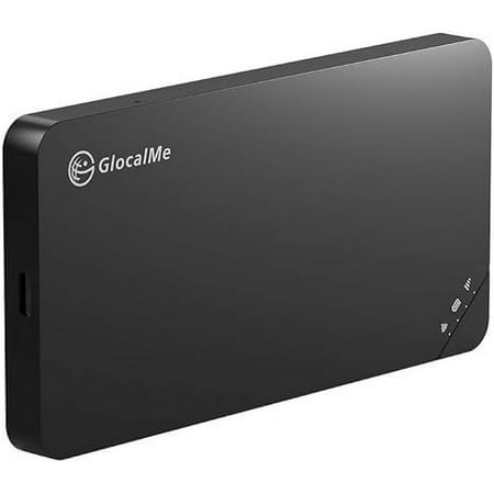 GlocalMe U3 Mobile Hotspot, Wireless Portable Wi-Fi for Travel in 140+ Countries, High Speed Wi-Fi with US 8GB & Global 1GB Data - Pocket Wi-Fi (Black)