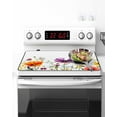 thumbnail image 2 of Pastoral Flowers Stove Top Covers for Electric Stove, 28'x20'' Colorful Plants Floral Leaves Watercolor Glass Ceramic Stove Cover Foldable Rubber Mat Heat Resistant Cooktop Protector for Kitchen, 2 of 8