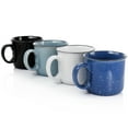 thumbnail image 2 of Mr. Coffee Mr. Colebrook Speckled Stoneware 18oz 4 Piece Mug Set in Assorted Colors, 2 of 3