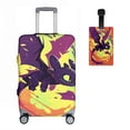 thumbnail image 2 of How to Train Y×our Dra×gon Luggage cover accessory kit, luggage tag, comfort luggage handle wrap, washable zipper closure luggage cover, 2 of 5