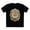 Black, variant on Floral Shirt, Shirt with Flower, Tee Shirt with Antique Flower