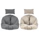 thumbnail image 2 of Cojín de columpio colgante para silla de hamaca, cojín de columpio para jardín al aire libre, cojín de asiento cómodo, almohada trasera Fivean unisex, 2 of 2