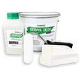thumbnail image 1 of Ekopel Kit de Finition de Baignoire 2K - Kit de Réparation d'Évier et de Baignoire Inodore - 20X Plus Épais Que les Autres Kits de Finition - Revêtement de Baignoire Sans Pelage - Revêtement de Baignoire Brillant (Kit de Baignoire Standard), 1 of 1