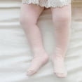 thumbnail image 3 of Little Girl Ruffle Bottom Cotton Tights 0-4T, 3 of 7