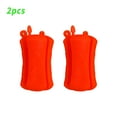 thumbnail image 4 of yingyy 2pcs Fastener Fishing Rod Binding Rods Pole Strong Elastic Gears Tie Holder Tackle Tool Durable Supply Accessory White Orange, 4 of 6