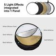 thumbnail image 4 of SmallRig 22" 32" 42“ 5-in-1 Studio Collapsible Dics Circular Reflector, 4 of 18