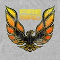 thumbnail image 2 of Men's General Motors Classic Pontiac Firebird Logo  Graphic Tee Athletic Heather X Large, 2 of 5