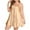 Beige, variant on Plus Size Nightgowns for Women Sexy Satin Mini Slip Dress Babydoll Sexy Lingerie V Neck Sleep Night Dress Short Sleepwear