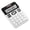 White, variant on Ergonomic Solar Calculator With 12 Big Display And Spacious Keypad Easy In Classrooms