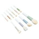 thumbnail image 5 of Cepillos de Maquillaje, Varias Cabeza 2 Capas 10 Piezas de Cepillo de MaquillaJe Portátil Conjunto de Cerdas delicadas con Diseño Oblicuo para delina de ojos, 5 of 7