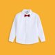 thumbnail image 1 of Blusa y camisa de cuello vuelto de manga larga Camisas de solapa de manga larga para niños y niñas Camisas para niños Corbatas Tops modernos y versátiles Tops/camisas de solapa de manga larga Top de p, 1 of 7