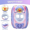 thumbnail image 2 of Piscina Swimbobo para niños pequeños, sin flotación, para bebés, color morado y rosa, 2 of 6