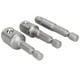 thumbnail image 2 of Adaptador de Enchufe de Taladro de 3 Uds Enchufe de Destornillador de Impacto de Acero Adaptador de Broca de Vástago Hexagonal de 1/4" para Destornillador de Impacto y Taladro ANGGREK  Otros, 2 of 8