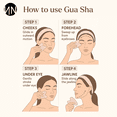 thumbnail image 3 of Natnique Stainless Steel Gua Sha Tool, Heart-Shaped Facial & Body Massage Tool for Face, Neck & Jawline with Travel Pouch, 3 of 8