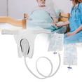 thumbnail image 4 of Silicone Urinal Kit, Anti Backflow Urine Collection Bag with Diversion Pipe for Individual Care, 4 of 7