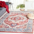 thumbnail image 2 of SAFAVIEH Luna Dani Oriental Area Rug, Beige/Blue Rust, 4'5" x 6'5", 2 of 8