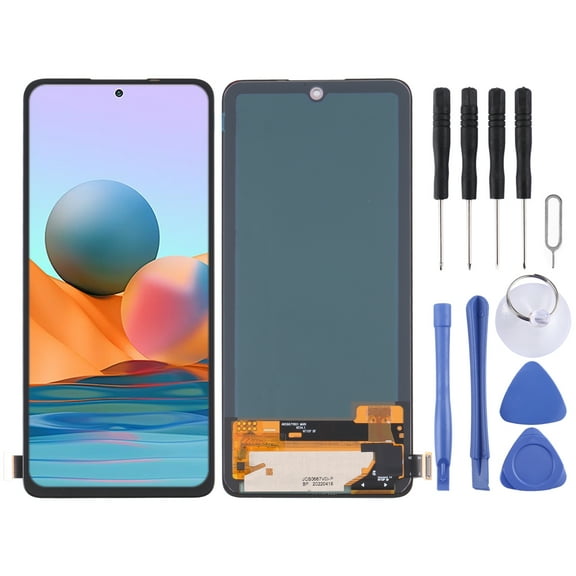 Cellphone Spare Parts  OLED Material LCD Screen and Digitizer Full Assembly For Xiaomi Redmi Note 10 Pro 4G/Redmi Note 10