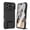 Black, variant on Dteck Rugged Phone Case for iPhone 17 Pro Max with Camera Sliding Cover, Built-in Kickstand Shockproof Protective Cover with Screen Protector,Red