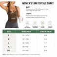 thumbnail image 6 of Women's Ribbed Racerback Tank Tops, Soft Stretchy Sleeveless Scoop Neck Notch Cropped Tops for Yoga Workout Daily Wear, 6 of 6