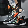 thumbnail image 3 of Men'S High-top Basketball Shoes, Youth Boys' Sports Training Shoes For Outdoor Street Fashion Trend,  For Adults Anti-slip, Wear-resistant, Breathable Sports Shoes, 3 of 9