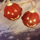 thumbnail image 2 of Punk Skull 2 ​​metros 10 luces Halloween led calavera batería cadena luz linternas decorativas ANGGREK Otros, 2 of 8