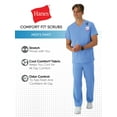 thumbnail image 5 of Hanes Men's Comfort Fit Scrubs Drawstring Straight-Leg Pants, Sizes up-to 3X, 5 of 8