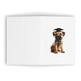 thumbnail image 3 of DistinctInk Greeting Card / Note Card - Border Terrier Puppy Graduation - PACK of 10, 3 of 7