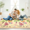 thumbnail image 3 of Sorbus Foldable Baby Play Mat, Kids Foam Mats for Floor with Travel Bag - Waterproof Foldable Play Mats for Babies, Infants, Toddlers, and Kids Playtime & Tummy Time - 78" x 70" x 0.4", 3 of 7