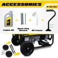 thumbnail image 4 of Aceup Energy 4350W Portable Gas Generator, 3600W Running Watts, 208cc, Pull Cord Start, Wheel Kit Included, EPA & CARB Compliant, for Camping, 4 of 9