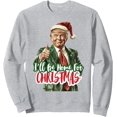 thumbnail image 4 of Suéter con capucha navideño de Trump, 4 of 4