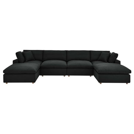 Commix Down Filled Overstuffed 6-Piece Sectional Sofa-EEI-3362