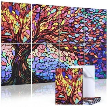 DAZLUTE 8 Pcs Art Acoustic Panels,Sound Proof Wall Panel Self-Adhesive, 48"X32"  Sound Absorbingpanels for Home Office Studio Acoustics Treatment