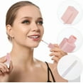 thumbnail image 6 of 4Pcs 6ml Square Empty Lip Gloss Tube Glaze Container with Wand Applicator and Rubber Stopper Black Pink Gradient Refillable Lipgloss Balm DIY Samples Bottle Tube with Droppers Funnel for DIY, 6 of 6