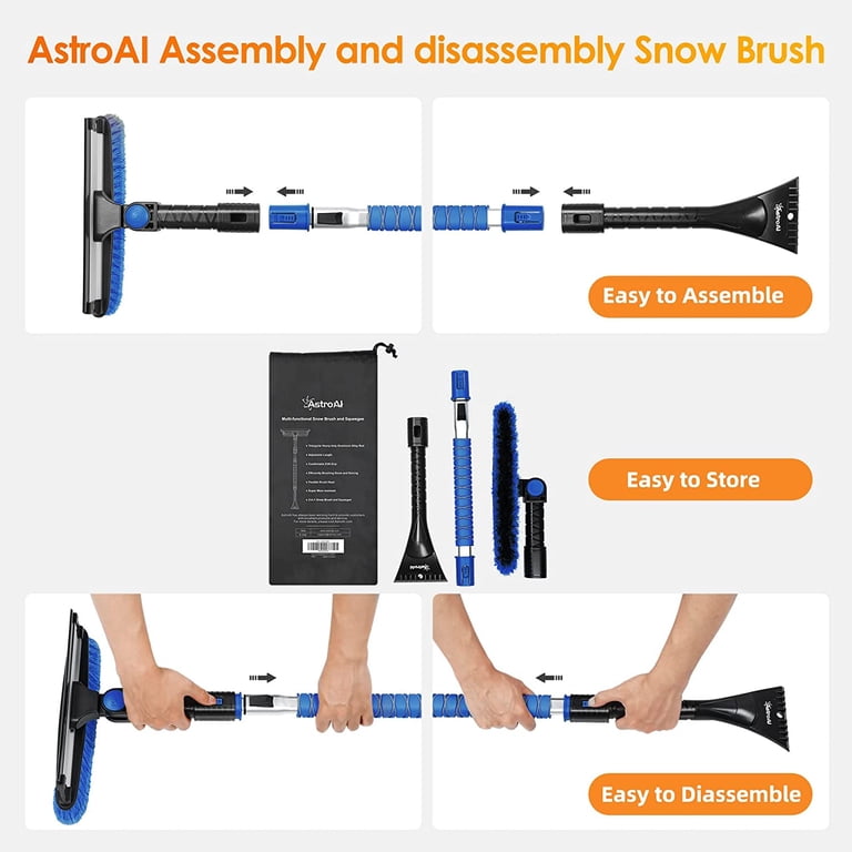 Extendable Ice Scraper and Snow Brush, 47.2 Inches photo 7